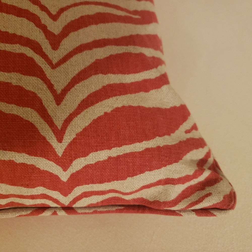 ORANGE TIGER STRIPE STANDATD  SHAMS - Picture 4 of 4